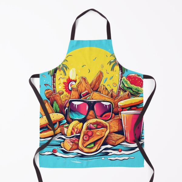 Item preview, "Tropical Vibes: Beach, Palms and Delights" designed and sold by Art-Vortex-fr.