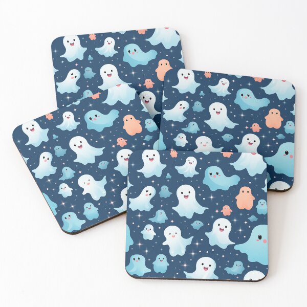 Item preview, Ghosts & Giggles: Playful Spooky Pattern designed and sold by NikkofTime.