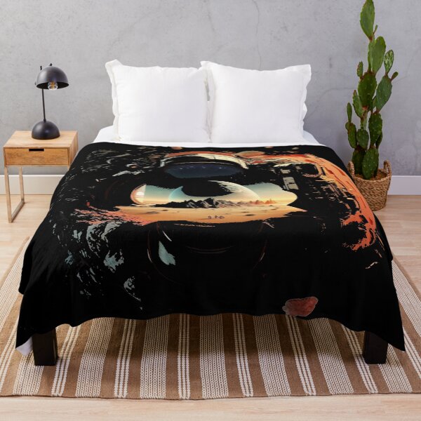 Item preview, "Infinite Space Art: Anamorphic Realism,Cosmic Palette,Dark,Orange." designed and sold by WhiteWolfe0127.
