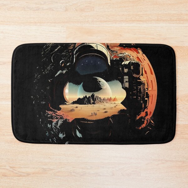 Item preview, "Infinite Space Art: Anamorphic Realism,Cosmic Palette,Dark,Orange." designed and sold by WhiteWolfe0127.
