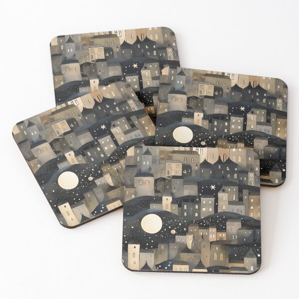 Item preview, Minimalist old town designed and sold by Snoobstyle.