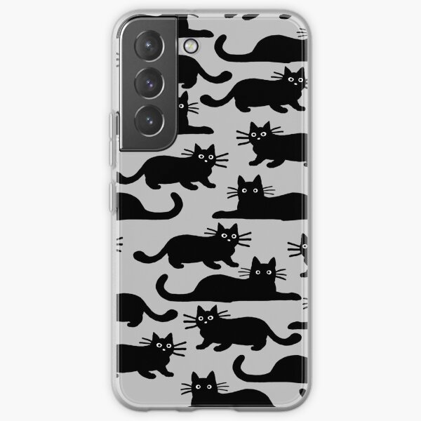 Black Cat Samsung Galaxy Soft Case