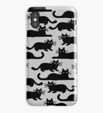 Black Cat iPhone Case