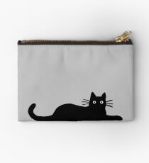Black Cat Zipper Pouch