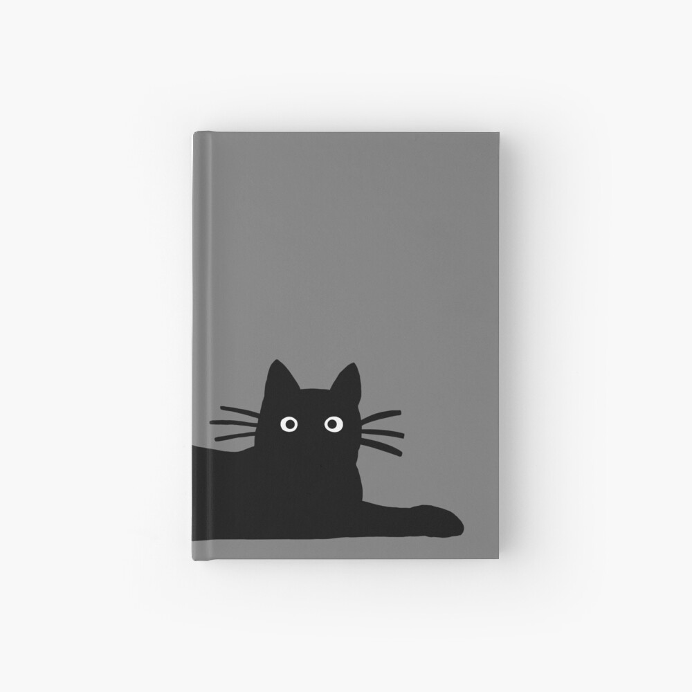 Black Cat Hardcover Journal