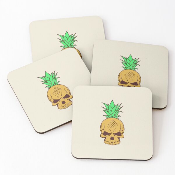 Item preview, Classic Pineapple Skull designed and sold by GleamingGiant.