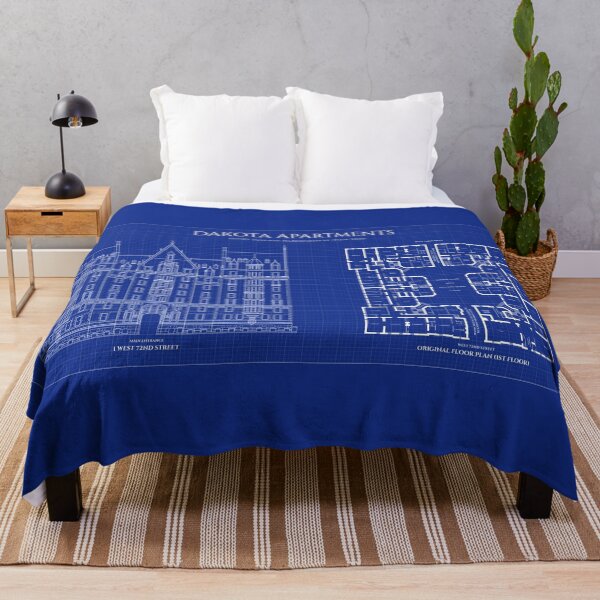 Item preview, Dakota Apartments. Elevation and Floor Plan. New York (Blueprint) designed and sold by BGALAXY.