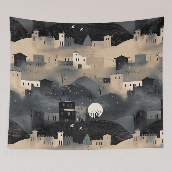 Item preview, Minimalist old town designed and sold by Snoobstyle.
