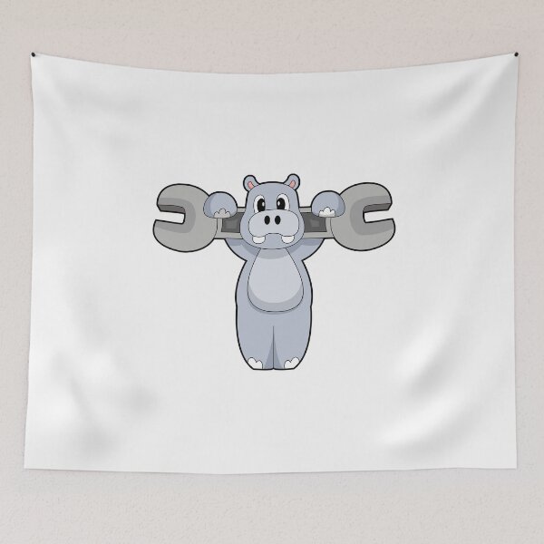 Item preview, Hippo Mechanic Wrench Workshop designed and sold by Snabdesign84.