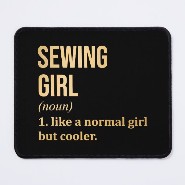 Item preview, Sewing Girl Definition in Gold designed and sold by XCIV.