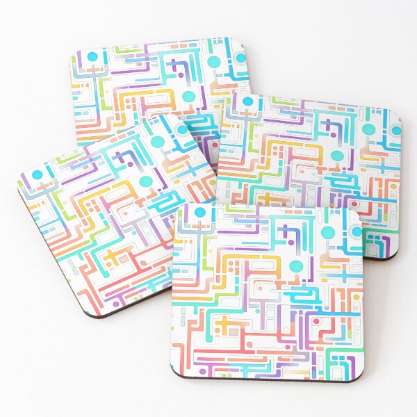 Item preview, xSeamless Pattern Beyond Interfaces: Futuristic Digital Art Unleashed designed and sold by AlienSkinEyes.