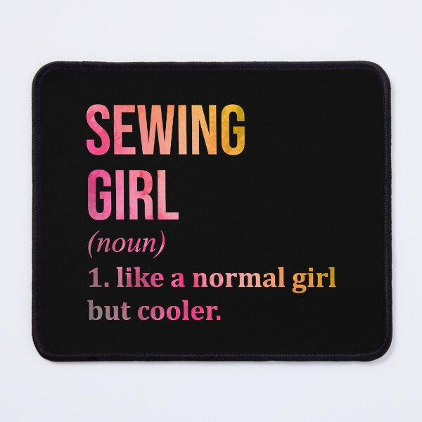 Item preview, Sewing Girl Definition in Watercolor designed and sold by XCIV.