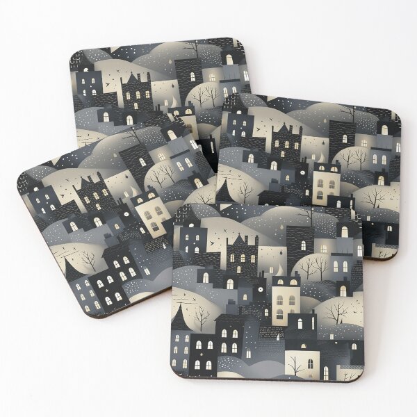 Item preview, Minimalist old town designed and sold by Snoobstyle.