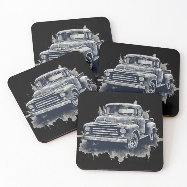 Artikelvorschau, LKW Vintage Old Classic School American Pickup Retro Farm entworfen und verkauft von farhanhafeez.