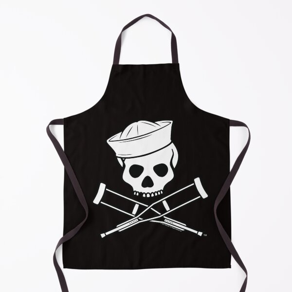 Item preview, Jackass Sailor Skull And Crutches Logo designed and sold by ROCHELHUBB.