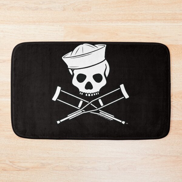 Item preview, Jackass Sailor Skull And Crutches Logo designed and sold by ROCHELHUBB.