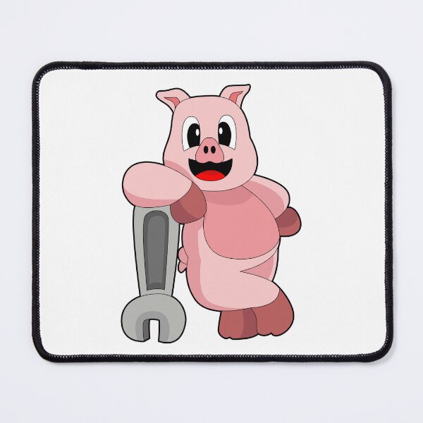 Item preview, Pig Mechanic Wrench Workshop designed and sold by Snabdesign84.