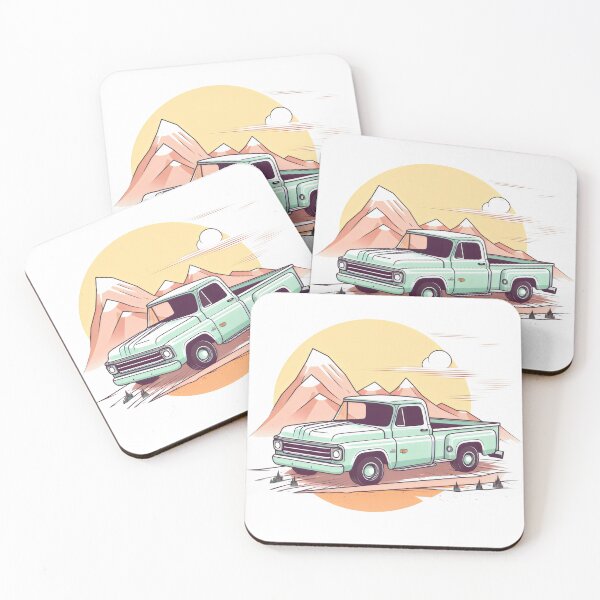Artikelvorschau, LKW Vintage Old Classic School American Pickup Retro Farm entworfen und verkauft von farhanhafeez.
