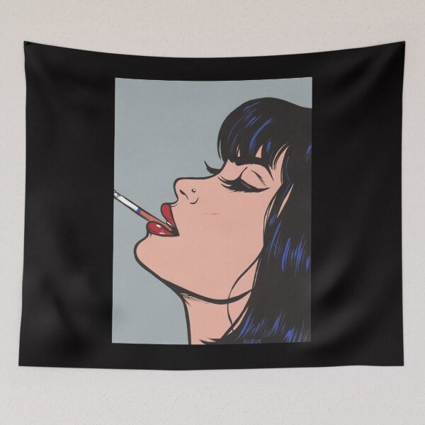 Item preview, Smoking Girl designed and sold by DEBBRAULLOCK.