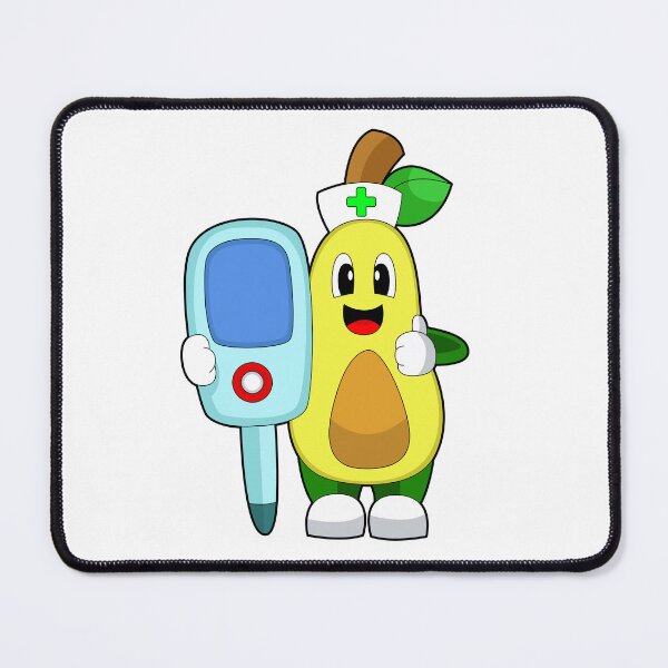 Item preview, Avocado Nurse Fever thermometer designed and sold by Snabdesign84.