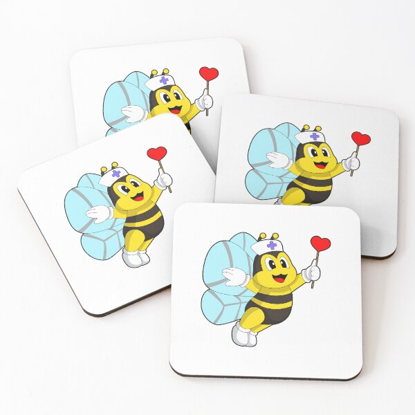 Item preview, Bee Nurse Heart designed and sold by Snabdesign84.