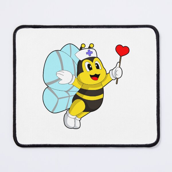Item preview, Bee Nurse Heart designed and sold by Snabdesign84.