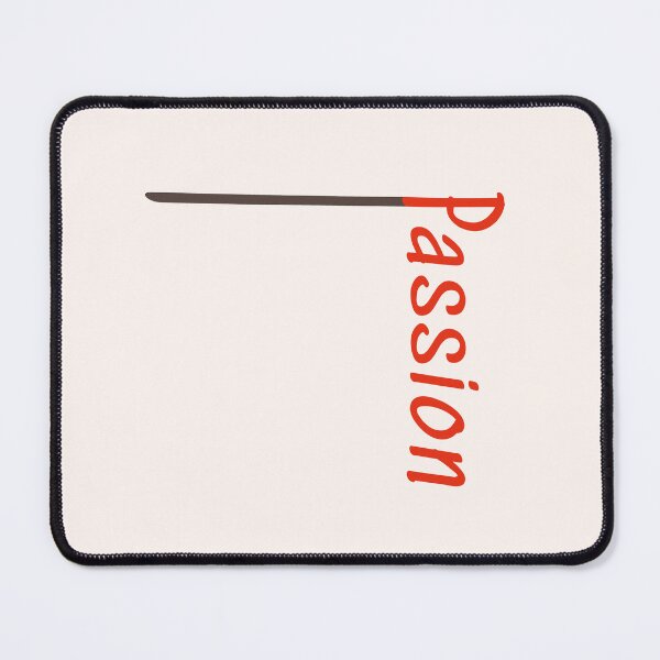 Item preview, Passion - modern typography design aesthetic, Monday motivation, lettering fonts/ red and brown designed and sold by SoloAutenica.