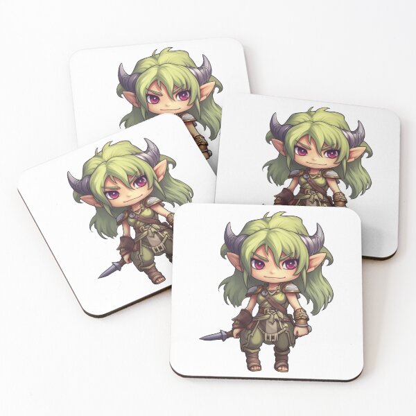 Item preview, D&D Tiefling Barbarian designed and sold by TellezStickers.