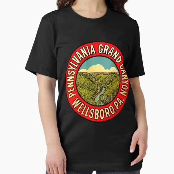 Item preview, Pennsylvania Grand Canyon Wellsboro Vintage Travel Decal  designed and sold by EVETHOMPS.