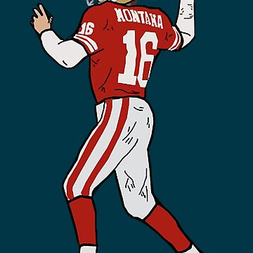 vintage Montana 16 football jersey (Joe Montana San Francisco 49ers) mens L