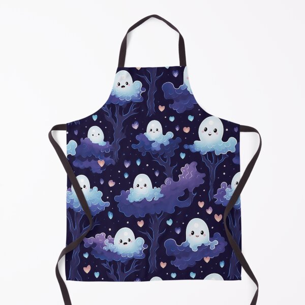 Item preview, Ghosts at Play: Delightfully Spooky Pattern designed and sold by NikkofTime.
