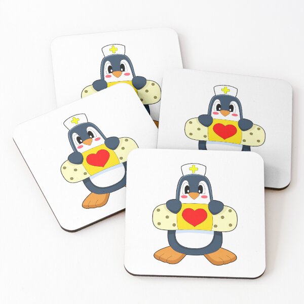 Item preview, Penguin Nurse Plaster designed and sold by Snabdesign84.