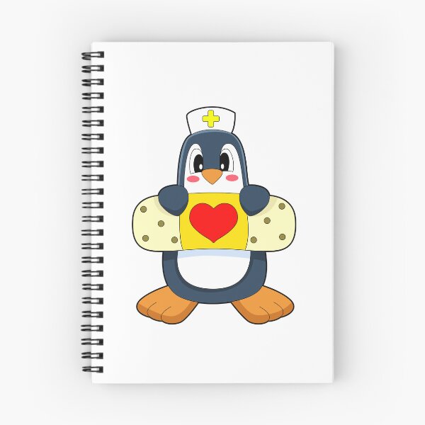 Item preview, Penguin Nurse Plaster designed and sold by Snabdesign84.