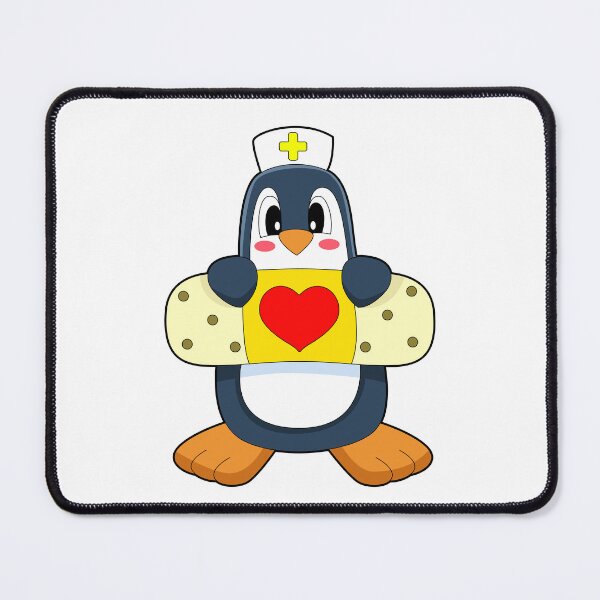 Item preview, Penguin Nurse Plaster designed and sold by Snabdesign84.