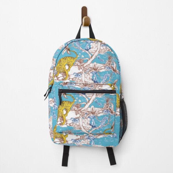 Item preview, Tiger, Creature ,chinoiserie, toile de jouy, island  designed and sold by letsgow8th.