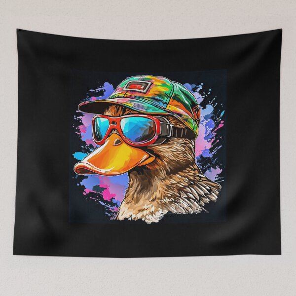 Item preview, mallard with goggles ready for takeoff 	 	 designed and sold by mwucskncxz46.
