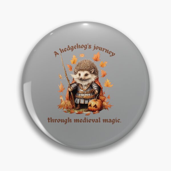 Item preview, A hedgehog's journey through medieval magic designed and sold by Hibiskusmond.