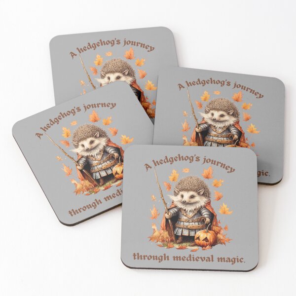 Item preview, A hedgehog's journey through medieval magic designed and sold by Hibiskusmond.