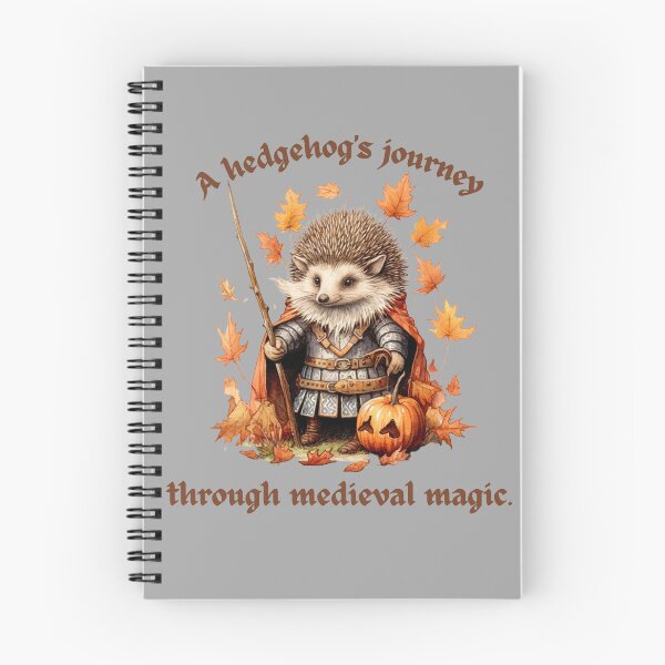 Item preview, A hedgehog's journey through medieval magic designed and sold by Hibiskusmond.