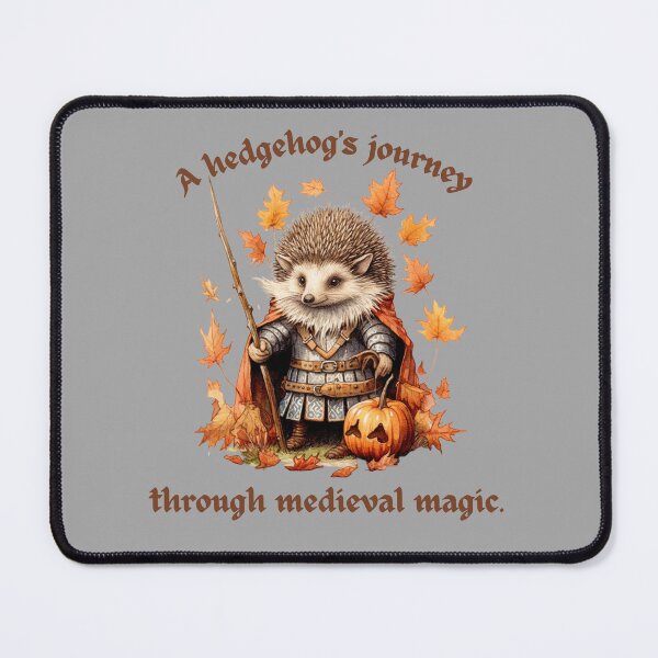 Item preview, A hedgehog's journey through medieval magic designed and sold by Hibiskusmond.