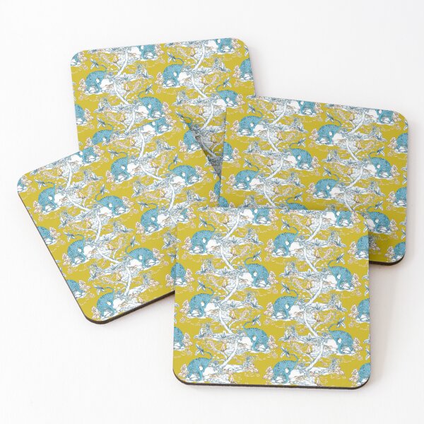 Item preview, Tiger, Creature ,chinoiserie, toile de jouy, island  designed and sold by letsgow8th.