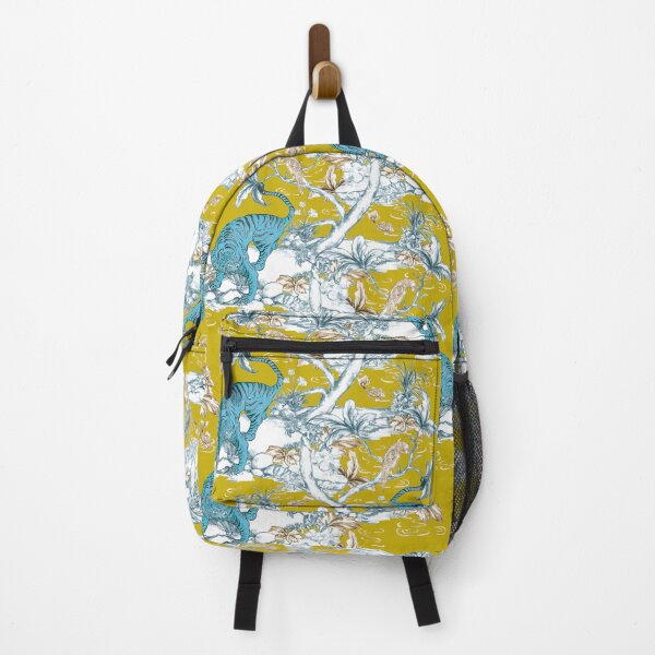 Item preview, Tiger, Creature ,chinoiserie, toile de jouy, island designed and sold by letsgow8th.
