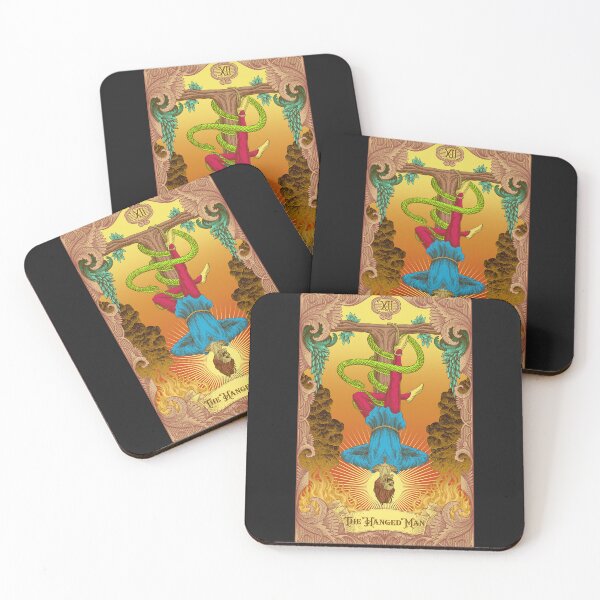 Item preview, The Hanged Man Tarot Illustration  designed and sold by WOLForDEER.