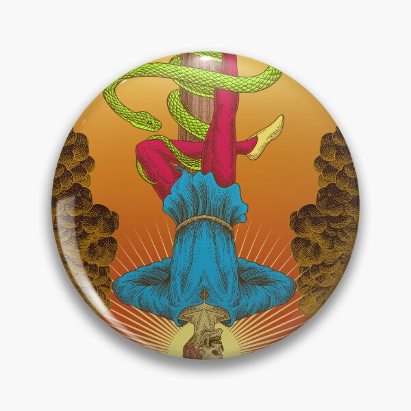 Item preview, The Hanged Man Tarot Illustration  designed and sold by WOLForDEER.