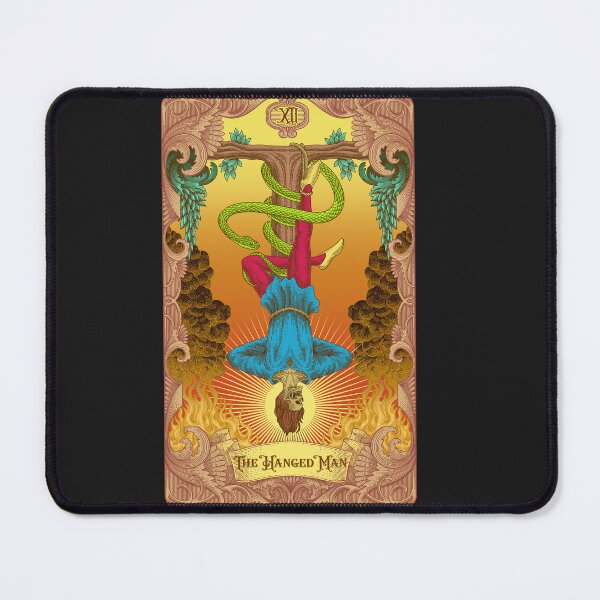 Item preview, The Hanged Man Tarot Illustration designed and sold by WOLForDEER.