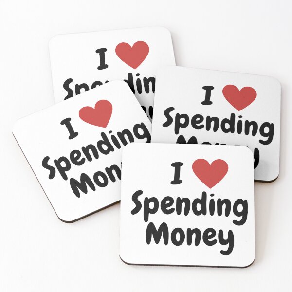 Item preview, I Heart Spending Money designed and sold by SaraFryer.