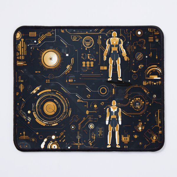 Item preview, xSeamless Pattern Beyond Interfaces: Futuristic Digital Art Unleashed designed and sold by AlienSkinEyes.