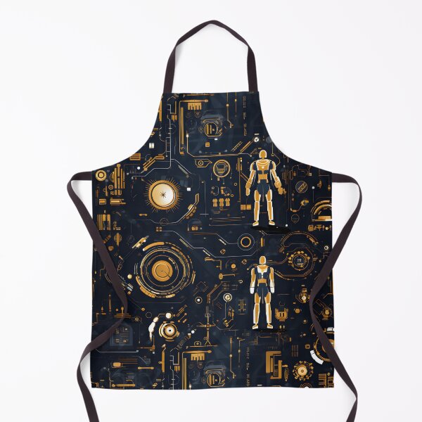 Item preview, xSeamless Pattern Beyond Interfaces: Futuristic Digital Art Unleashed designed and sold by AlienSkinEyes.