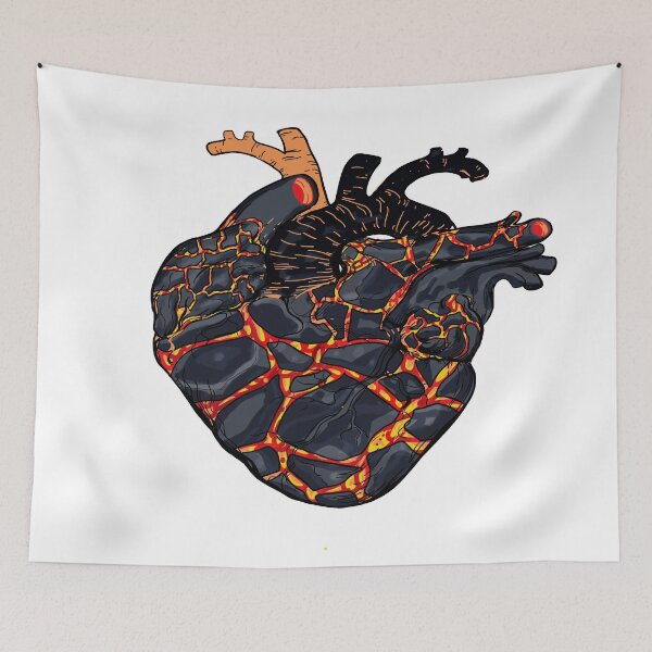 Item preview, lava rock heart designed and sold by captains-pride.