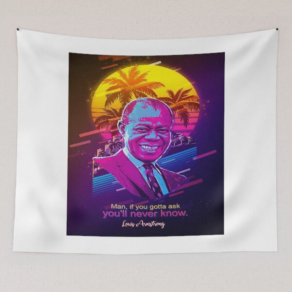 Item preview, Louis Armstrong: Man, If You Gotta ask You'll Never Know designed and sold by Sylvanny.